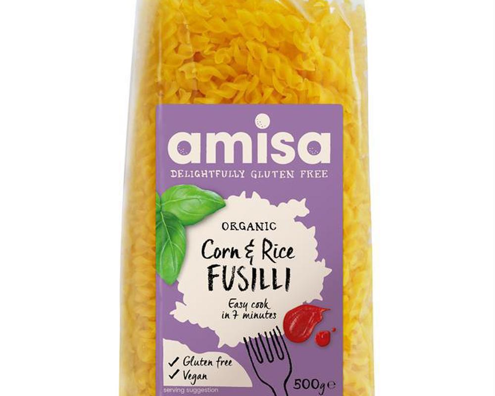 Organic & Gluten Free Corn & Rice Fusilli Pasta 500g