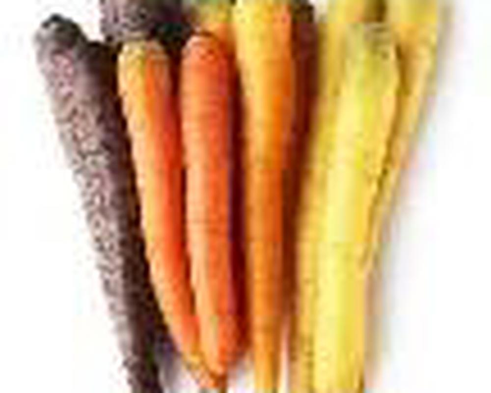 Rainbow carrot dirty