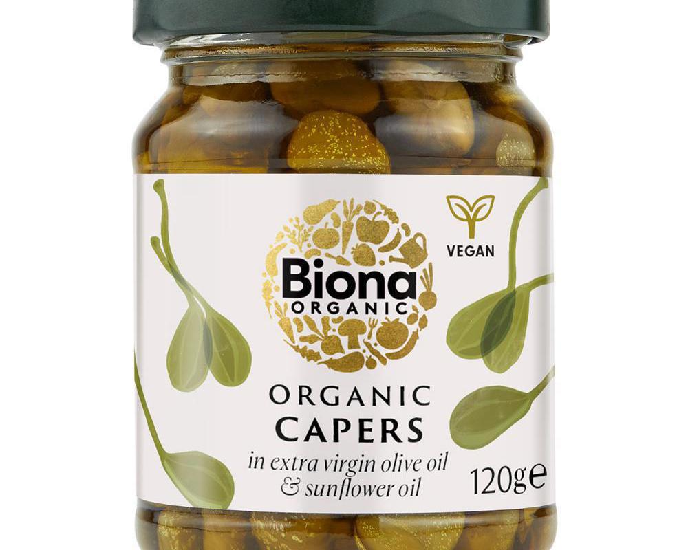 Organic Capers 120g