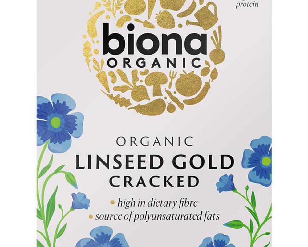 Organic Cracked Linseed Gold 500g