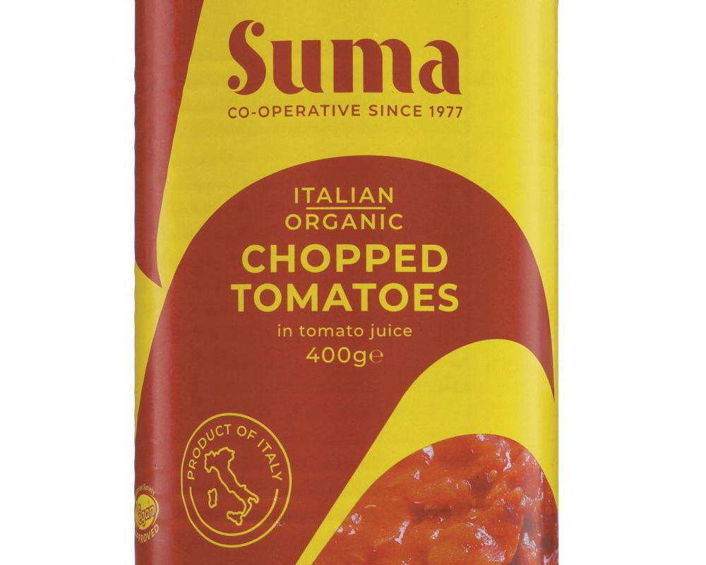 Tinned Tomatoes - Chopped (organic)