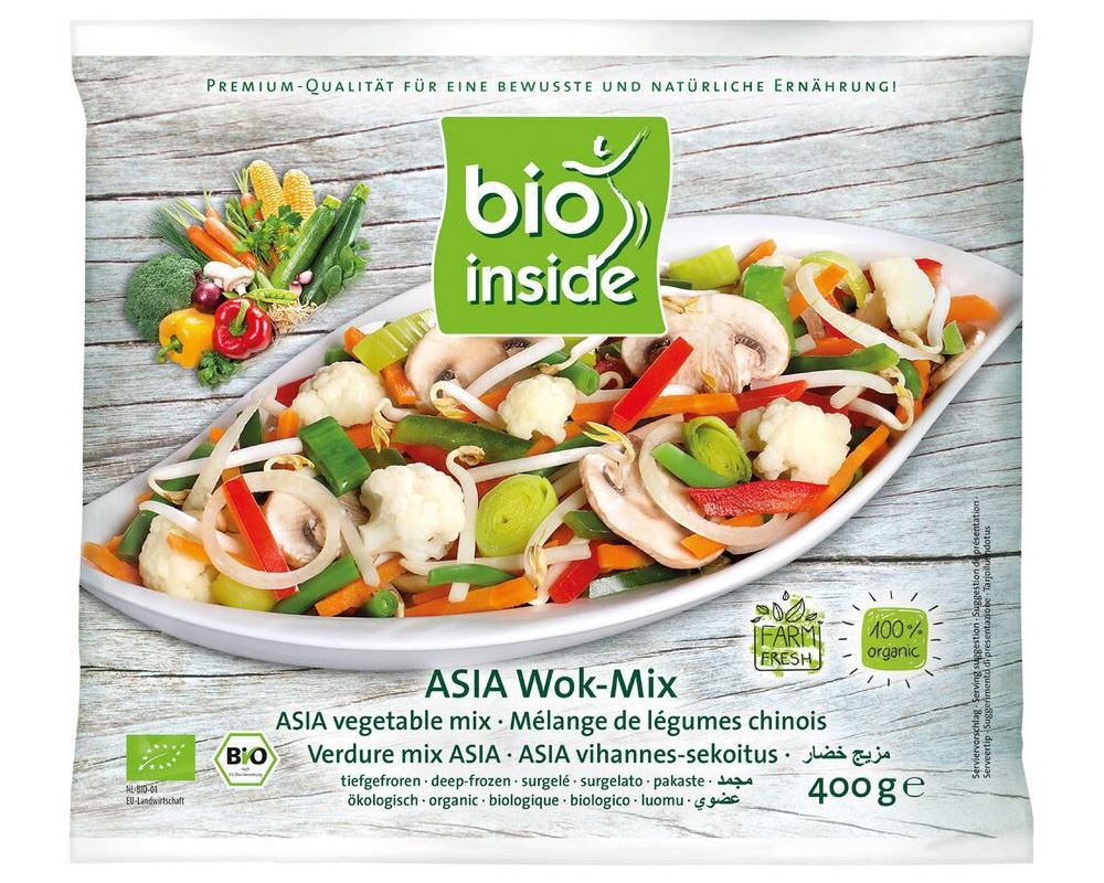 Organic Asia Vegetable mix 400g