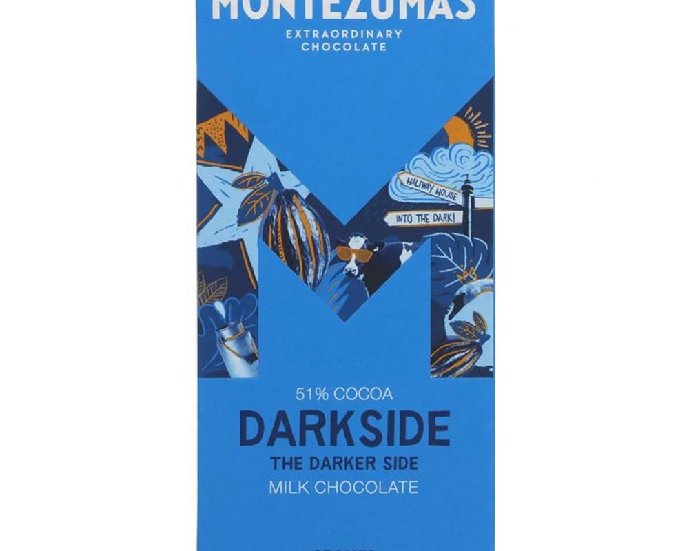 (Montezuma's) Chocolate Bar - Darkside 51% Milk 90g