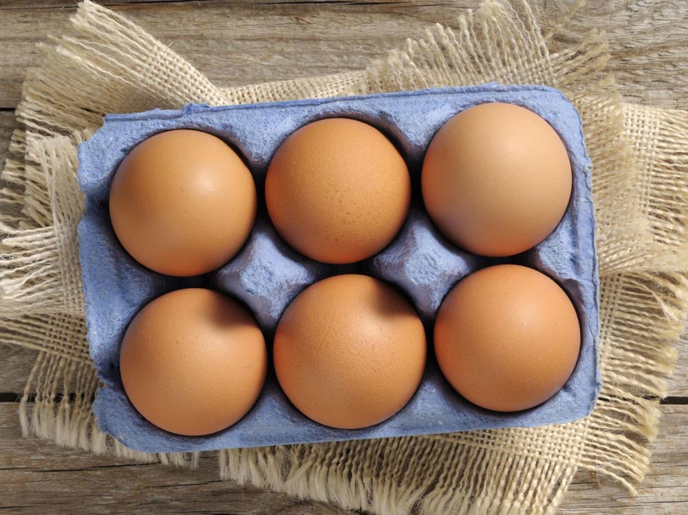 Organic eggs - half dozen