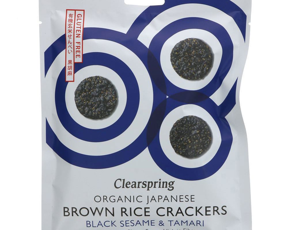 Brown Rice Crackers (Clearspring)