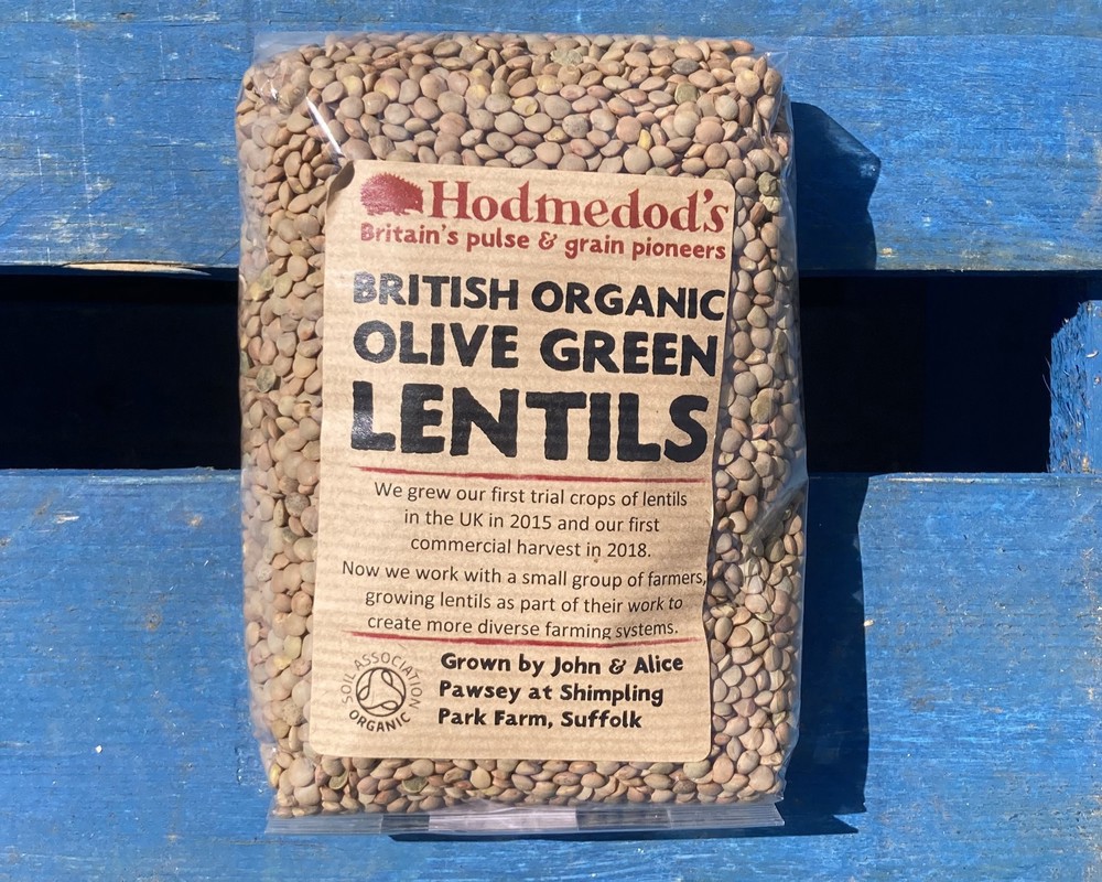 Olive Green Lentils