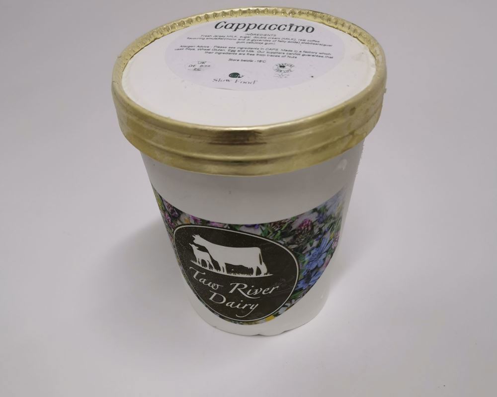Taw River Dairy Luxury Ice Cream - Cappuccino - Non Organic
