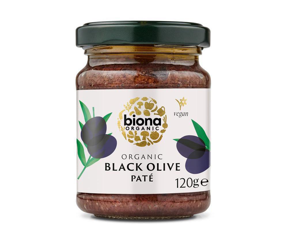 Organic Black Olive Pate 120g