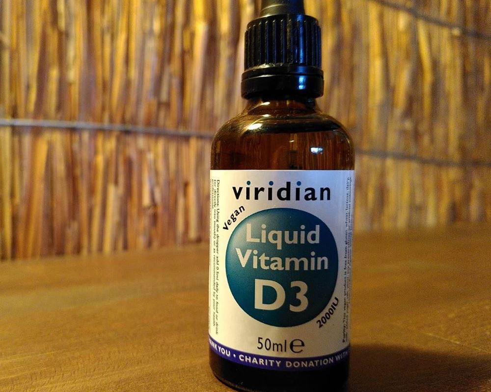 Viridian Liquid Vitamin D3 Drops 2000iu