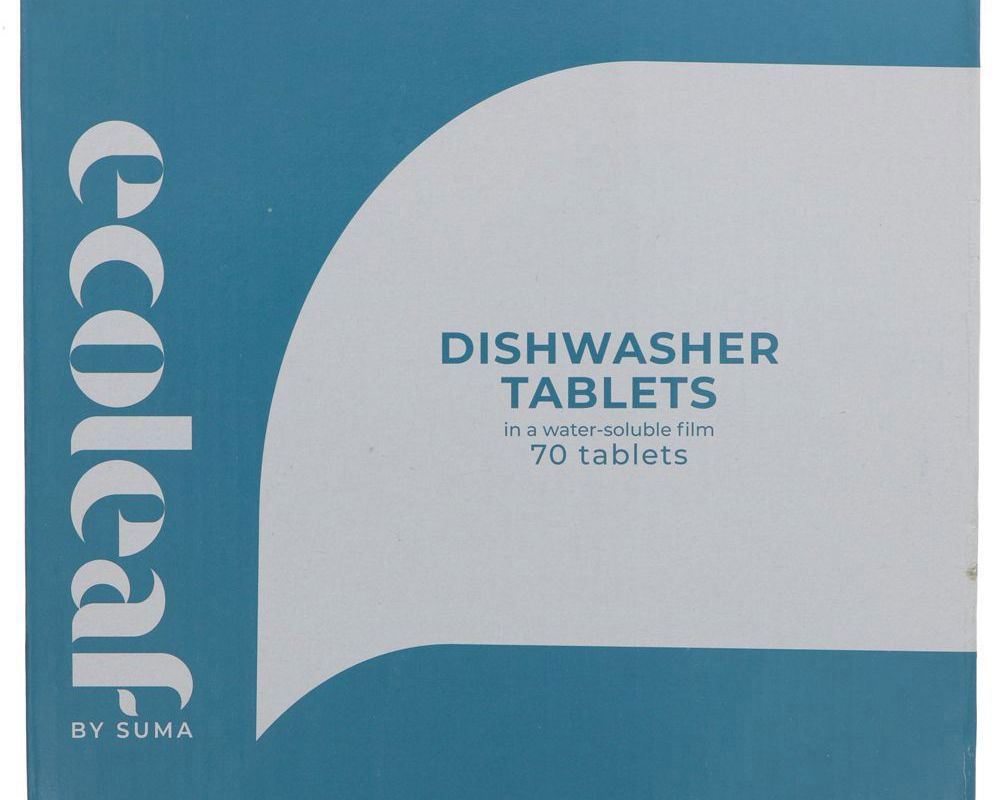 Ecoleaf Dishwasher Tablets, Large