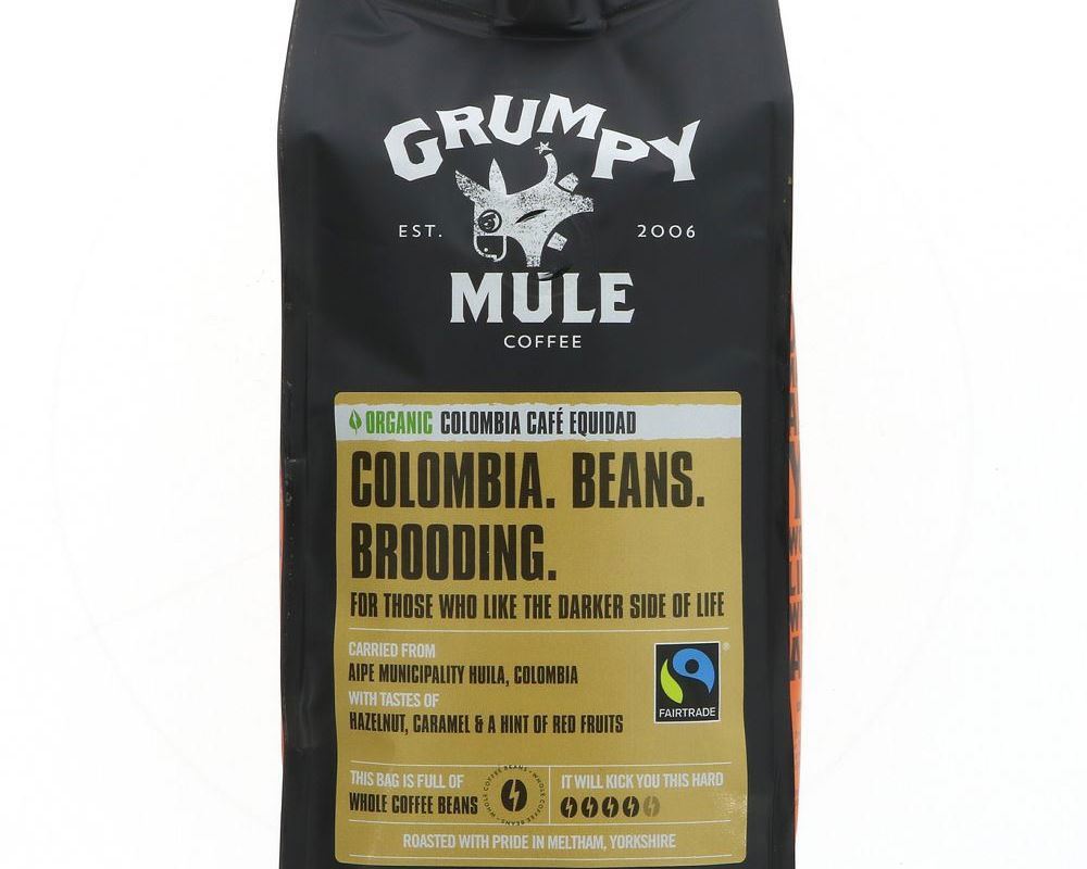 Grumpy Mule Columbia Coffee Bean Og