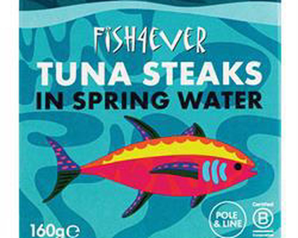 Fish4Ever Tuna Steaks Spring Water