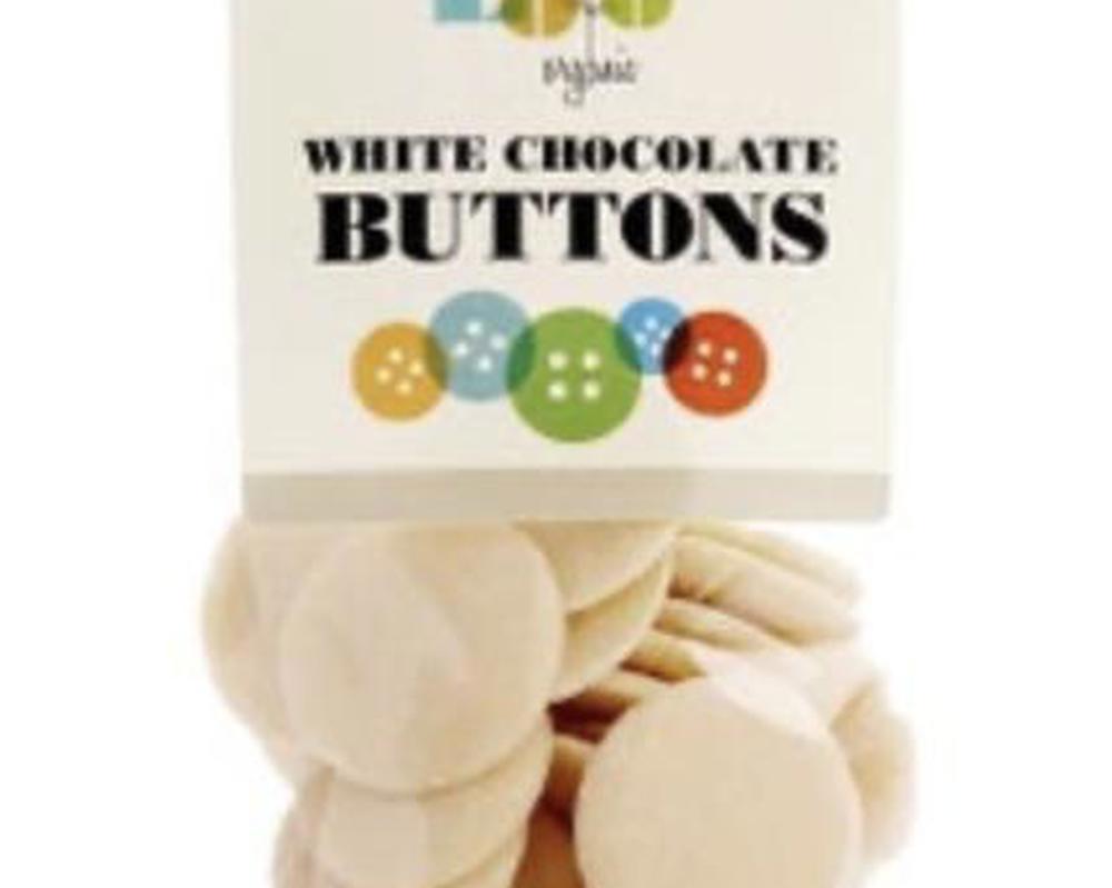 Cocoa Loco - White Chocolate Buttons 100g