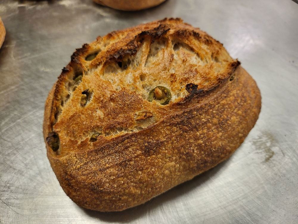 Olive Sourdough Bread Large