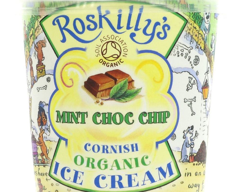 Organic Mint Choc Chip Ice Cream - 120ML