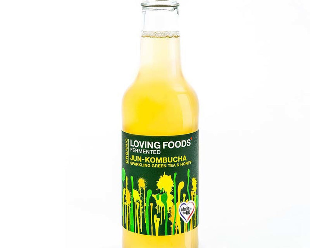 Loving Foods Jun Kombucha Green Tea & Honey