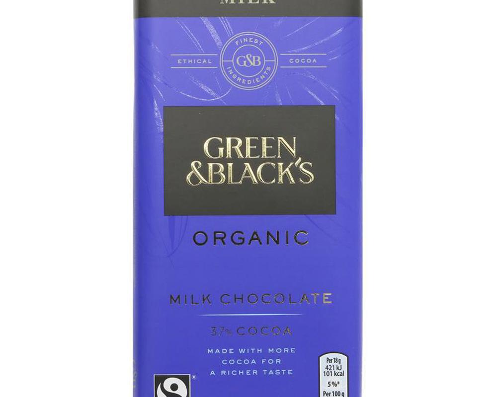 Chocolate Milk bar (Green & Blacks)