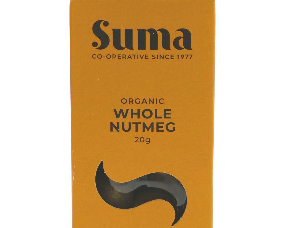 (Suma) Spices - Nutmeg Whole 25g