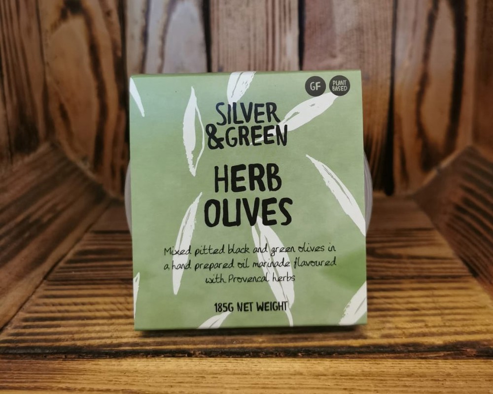 Silver and Green Olives Herb