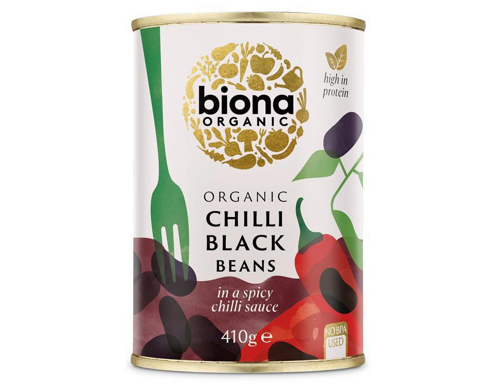 Chilli Black Beans Organic 400g