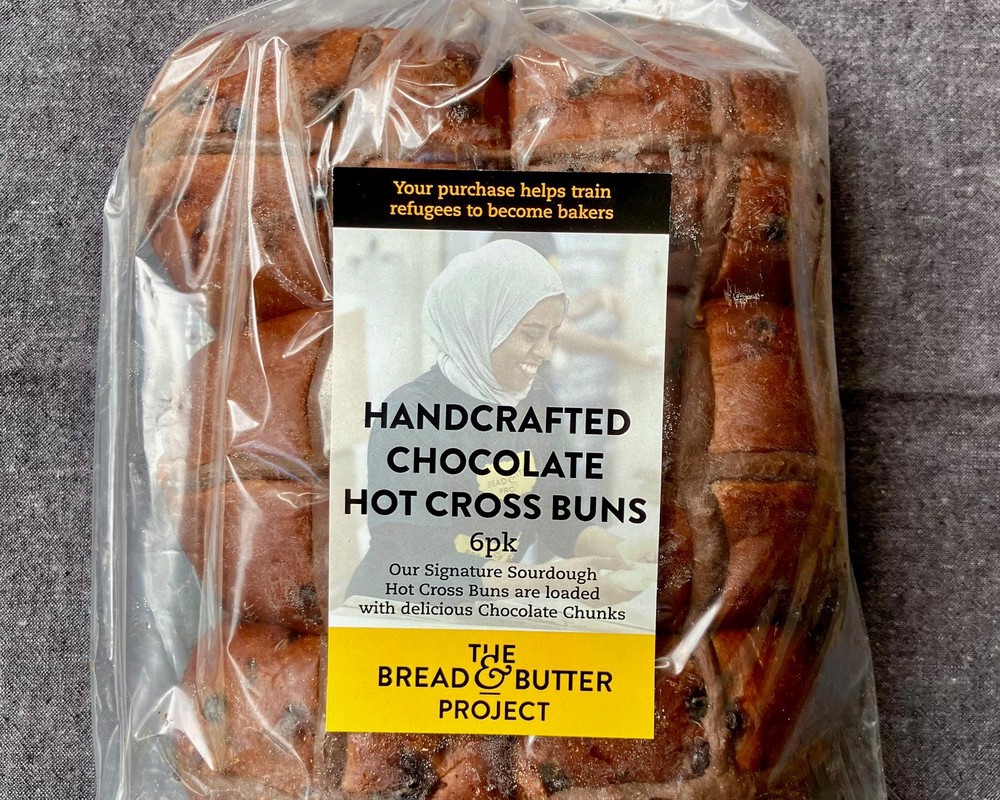Hot Cross Buns: Chocolate Sourdough  - BB