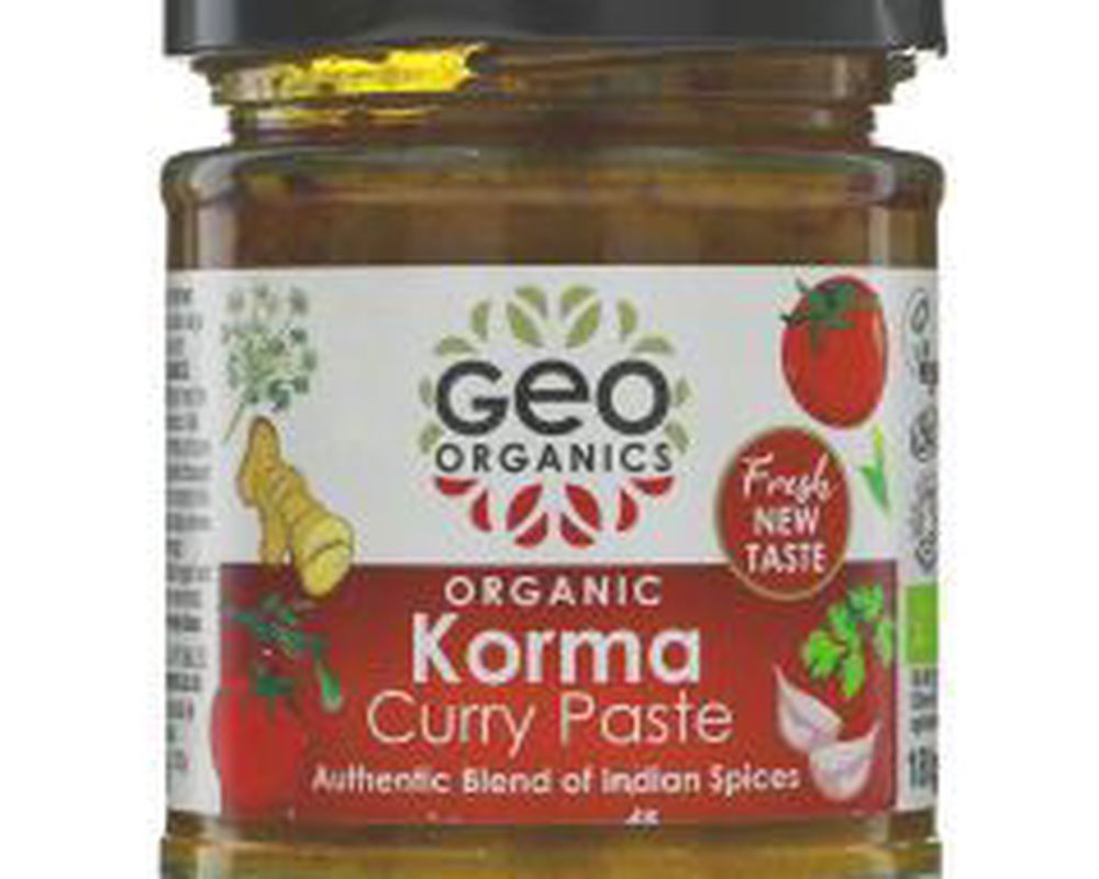 Geo-Organics Korma Curry Paste