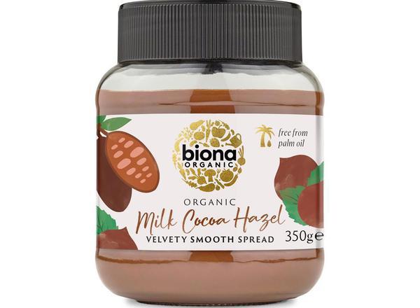 Organic Milk Chocolate Hazelnut Spread 350g