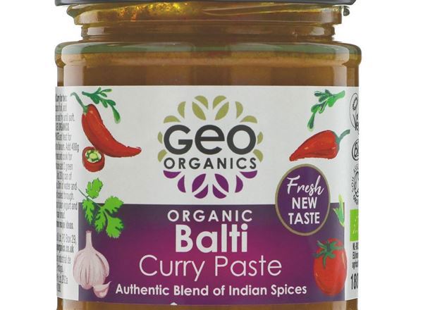 (Geo Organics) Paste - Balti Curry 180g