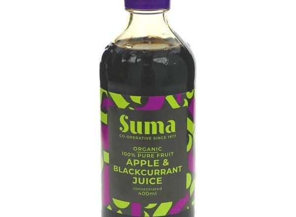 (Suma) Juice - Apple & Blackcurrant (concentrated) 400ml