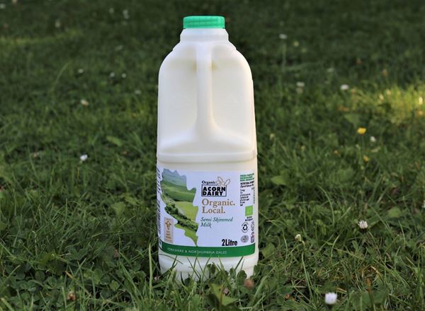 Acorn Organic Semi Skimmed Milk, 2L