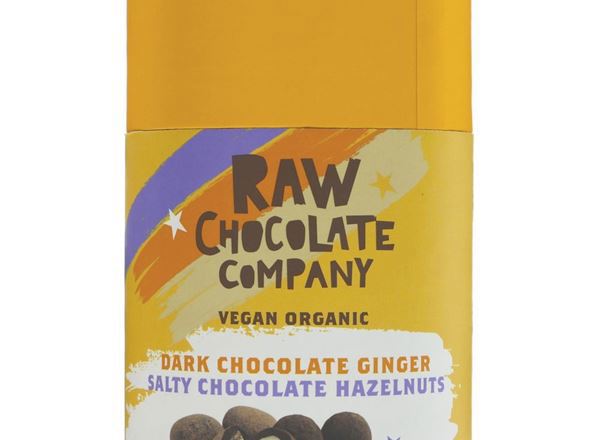 (Raw Chocolate Co) Chocolate Ginger & Hazelnuts 180g