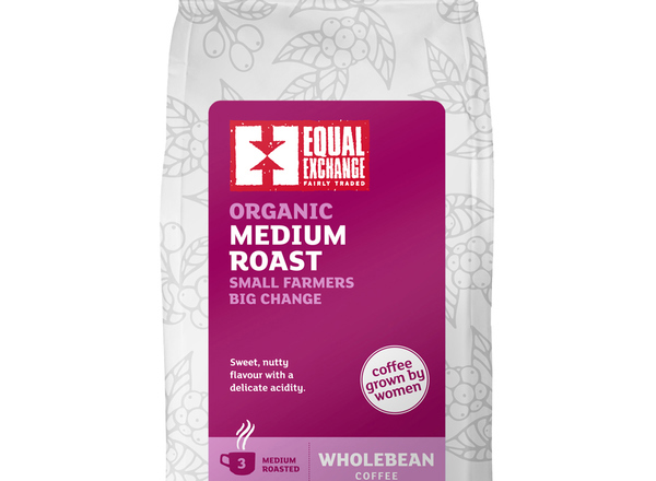 Organic & Fair Trade Medium Roast Coffee Beans 200g