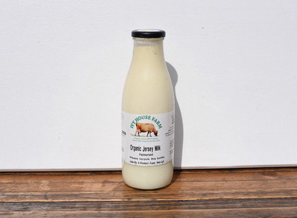 Organic Ivy House Farm Semi Skimmed Milk 1 L