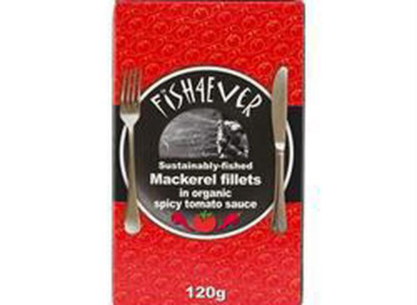 Fish4Ever Mackerel in tomato sauce 120g