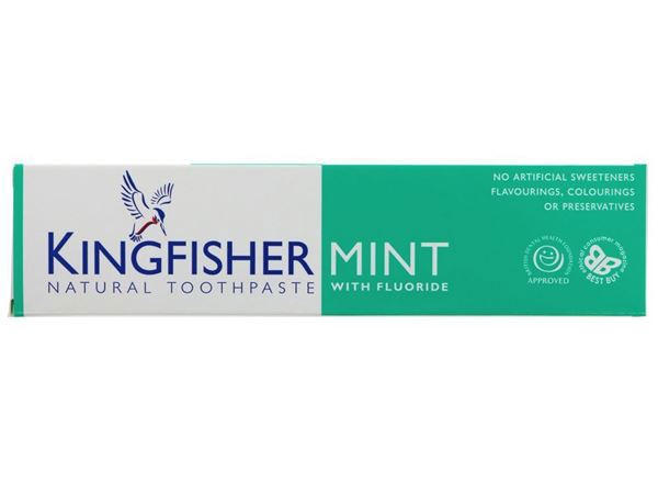 (Kingfisher) Toothpaste - Mint with Fluoride 100g
