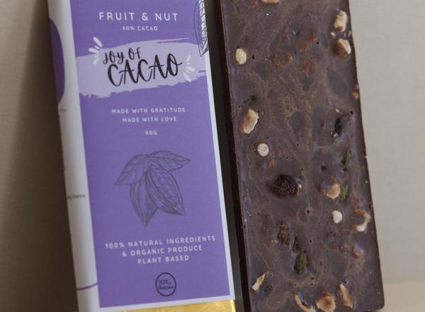 Joy of Nutrition chocolate bar  Fruit & Nut