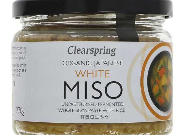 Clearspring White Miso - Unpasteurised - jar