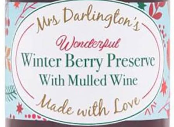 Mrs Darlingtons Winter Berry Preserve With Mulled Wine