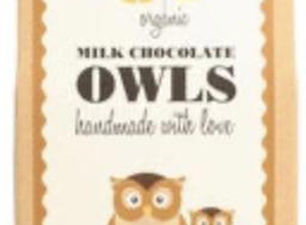 Cocoa Loco -Milk Chocolate Owls 100g