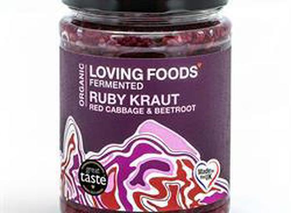 Loving Foods Ruby Sauerkraut