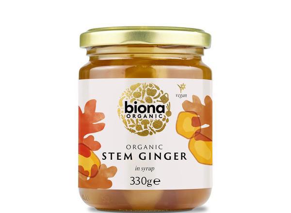 Organic Stem Ginger in Syrup 330g