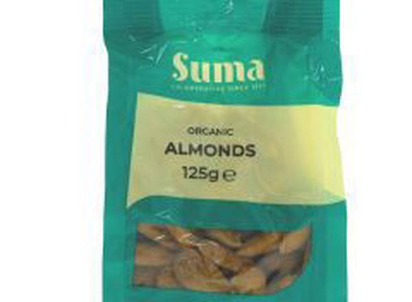 Suma Organic Whole Almonds (125g)