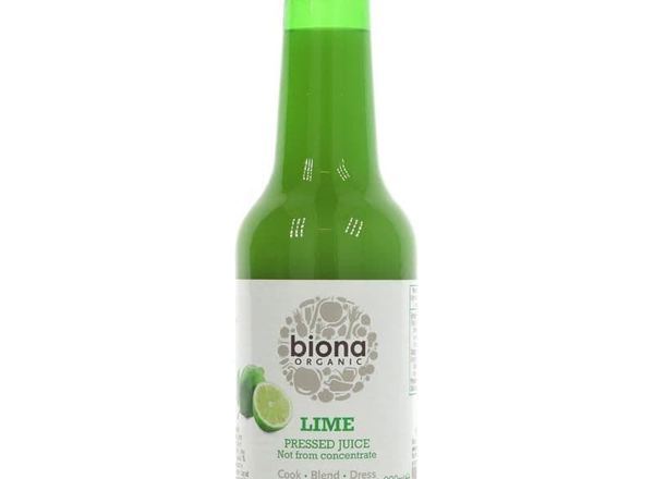 Biona Lime Juice - sml - 100% - Organic