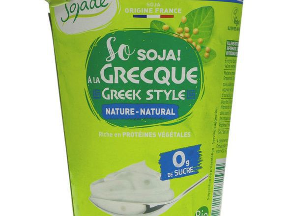 Yoghurt Soya Greek Style (Sojade)