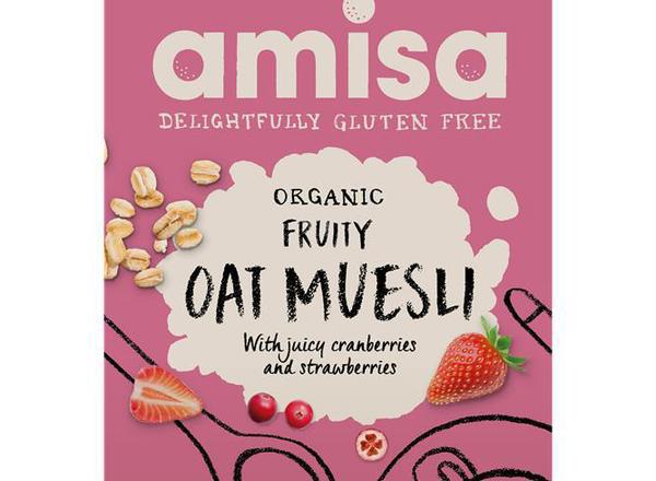 Organic Gluten Free Fruity Oat Muesli 325g