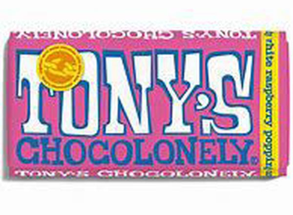 Tony's Chocoloney White Choc & Raspberry