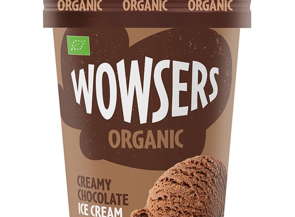 Organic Creamy Chocolate Ice Cream Tub 460ml