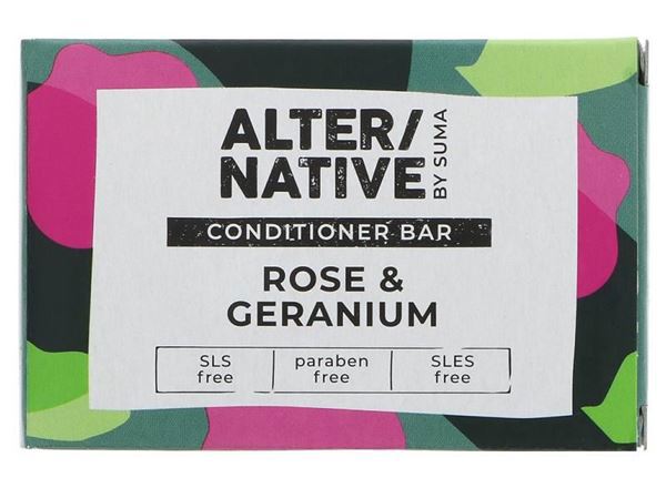 (Alter/native) Hair Conditioner Bar - Rose & Geranium 90g