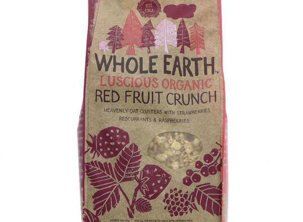 Granola Red Fruit Crunch 450g (Whole Earth)