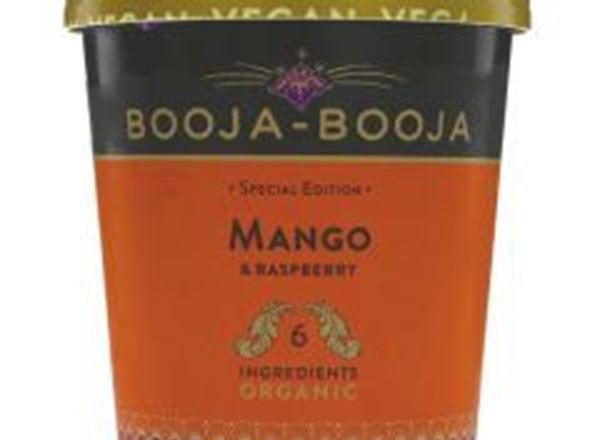 Booja-booja Mango and Raspberry Vegan Ice Cream